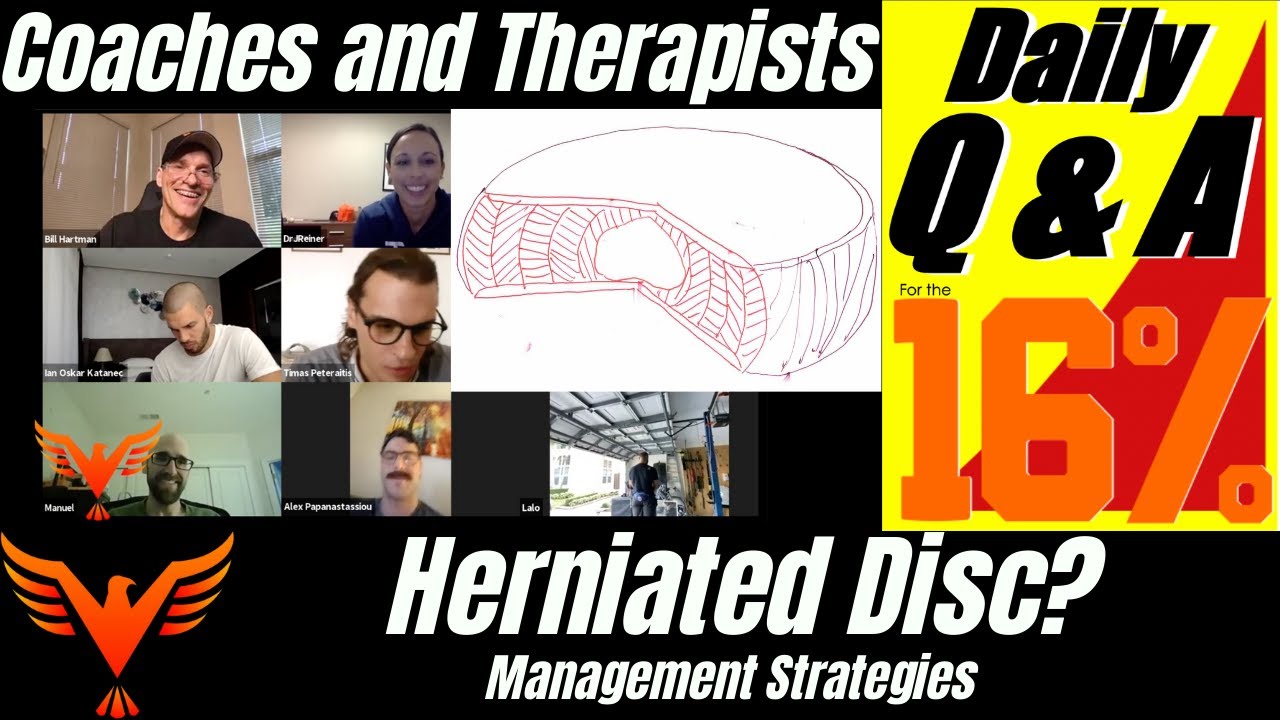 Managing a Herniated Disc - BillHartmanPT.com Q&A for The 16%