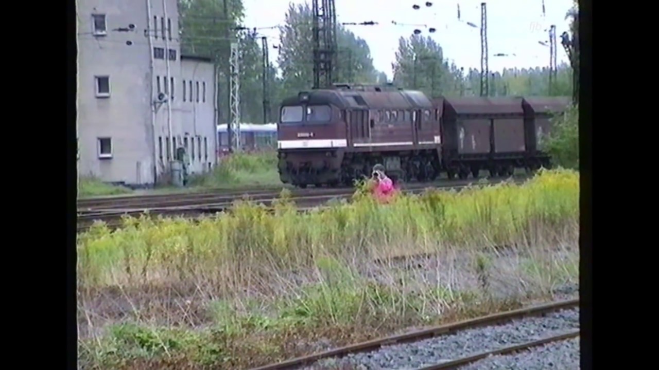 Deutsche Reichsbahn 1992 -  Alltag in Neukieritzsch
