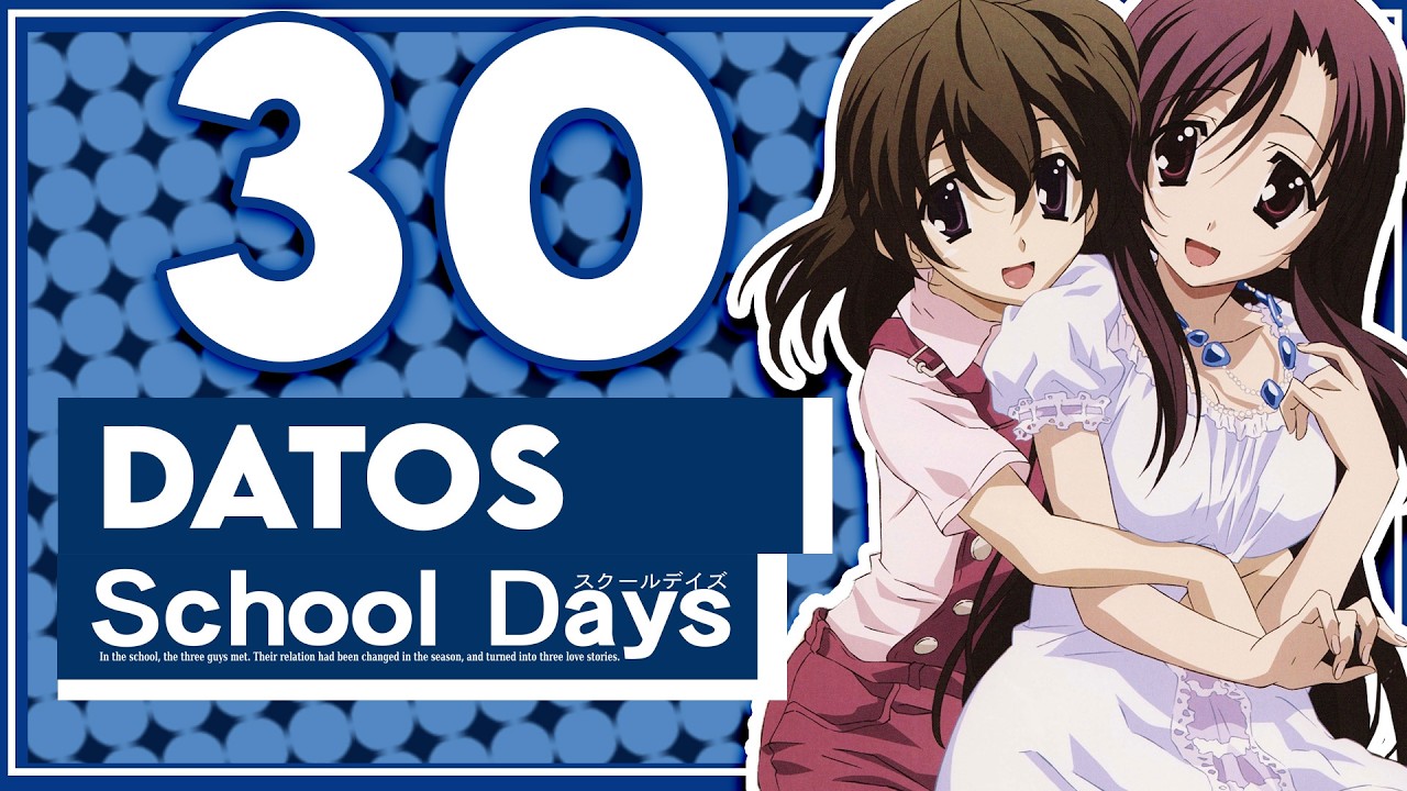 School Days: 30 Curiosidades que te Harán Volver a Ver el Anime