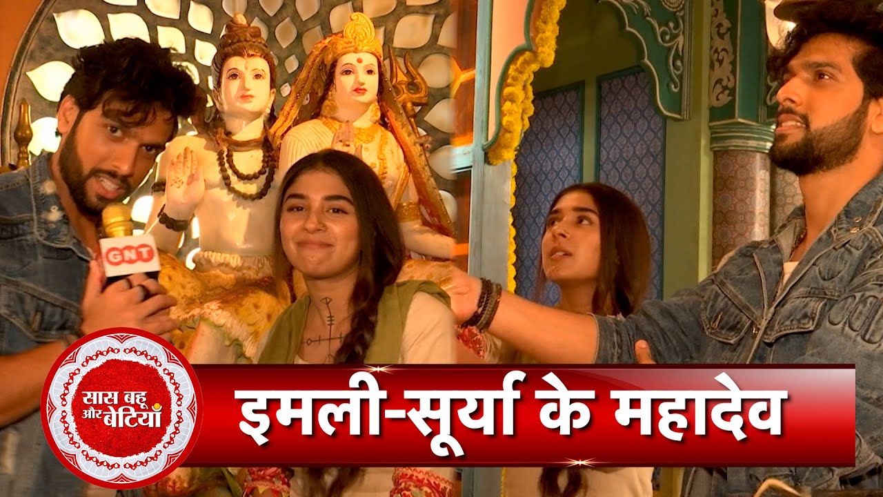 Exclusive Mahashivratri 2024 Celebration with Imlie Star Sai Ketan Rao and Adrija Roy with SBB