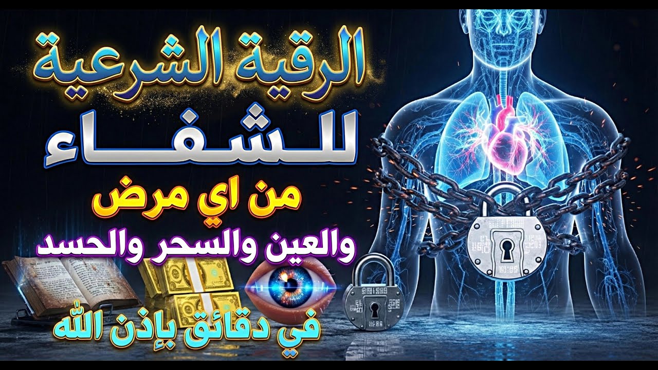 شاهد خروج الحسد والعين والهم والغم والأمراض من جسمك بعد سماع لهذا الحرز المبارك- وراقب النتيجة