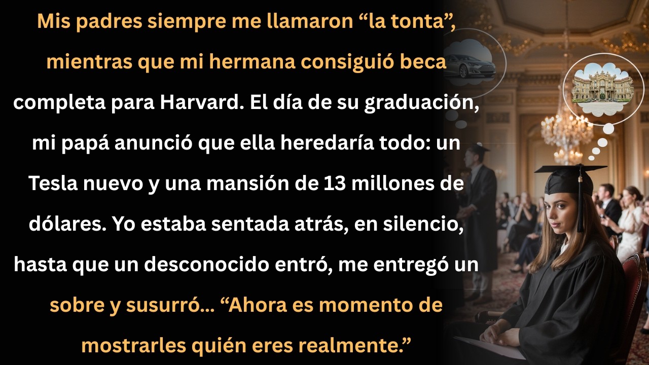 Siempre me llamaron tonta… hasta que un desconocido me dio la oportunidad de demostrarme.