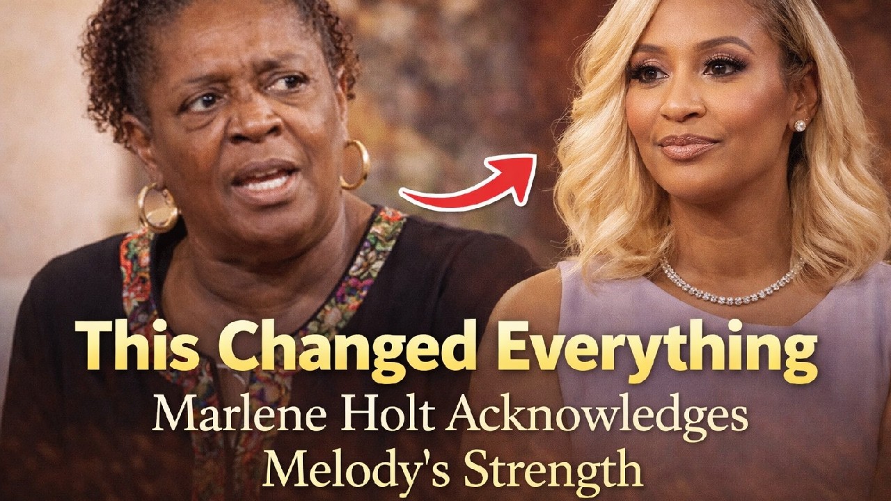 This Changed Everything — Marlene Holt Acknowledges Melody’s!
