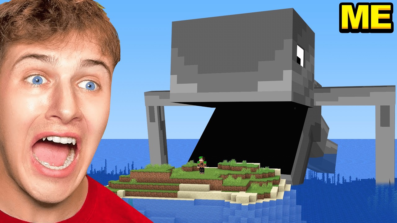Trolling My Friends as SEA EATER in Minecraft