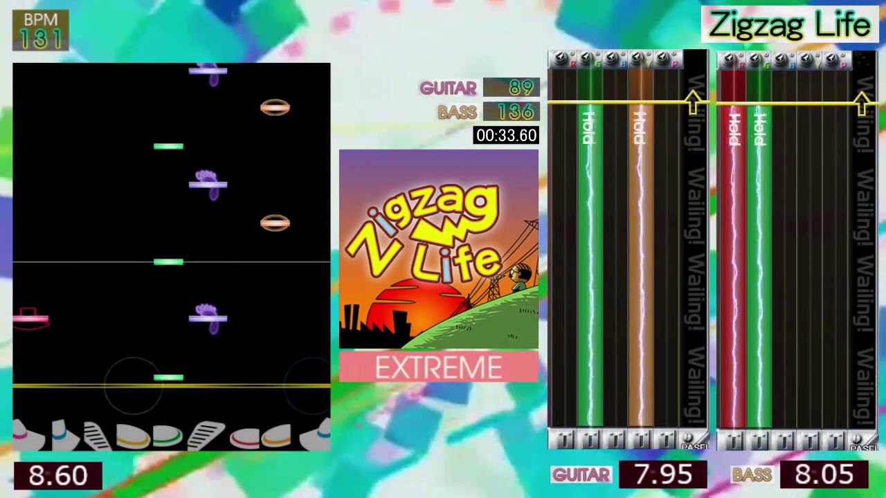 GITADORA / Zigzag Life - EXTREME (GuitarFreaks V4 & DrumMania V4)