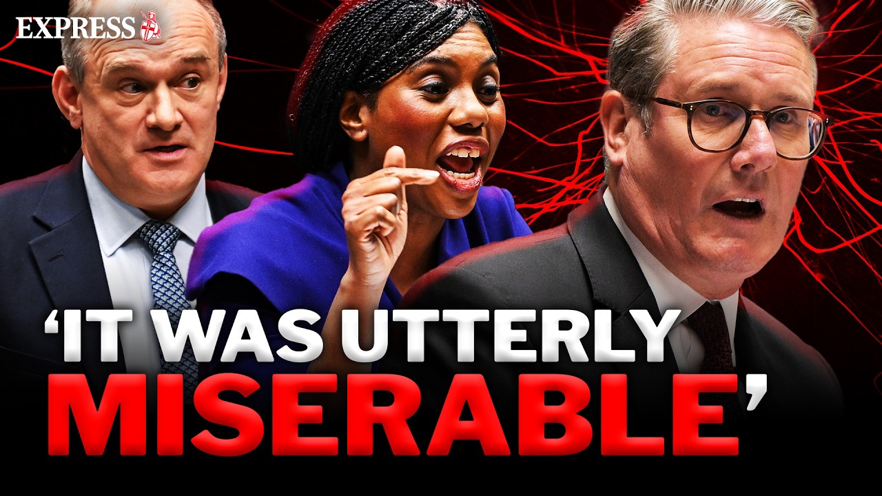 Starmer endures 'most MISERABLE' PMQs as Kemi and Ed BATTER PM