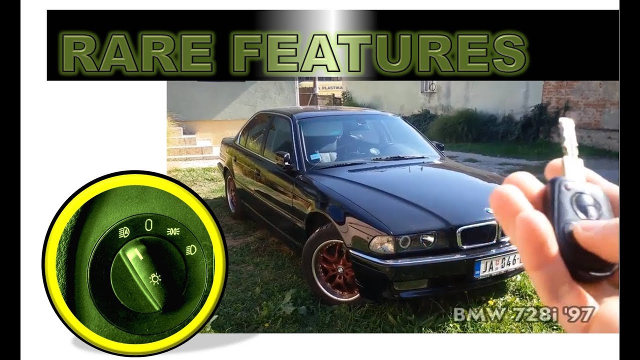 BMW 7 Series E38 Features