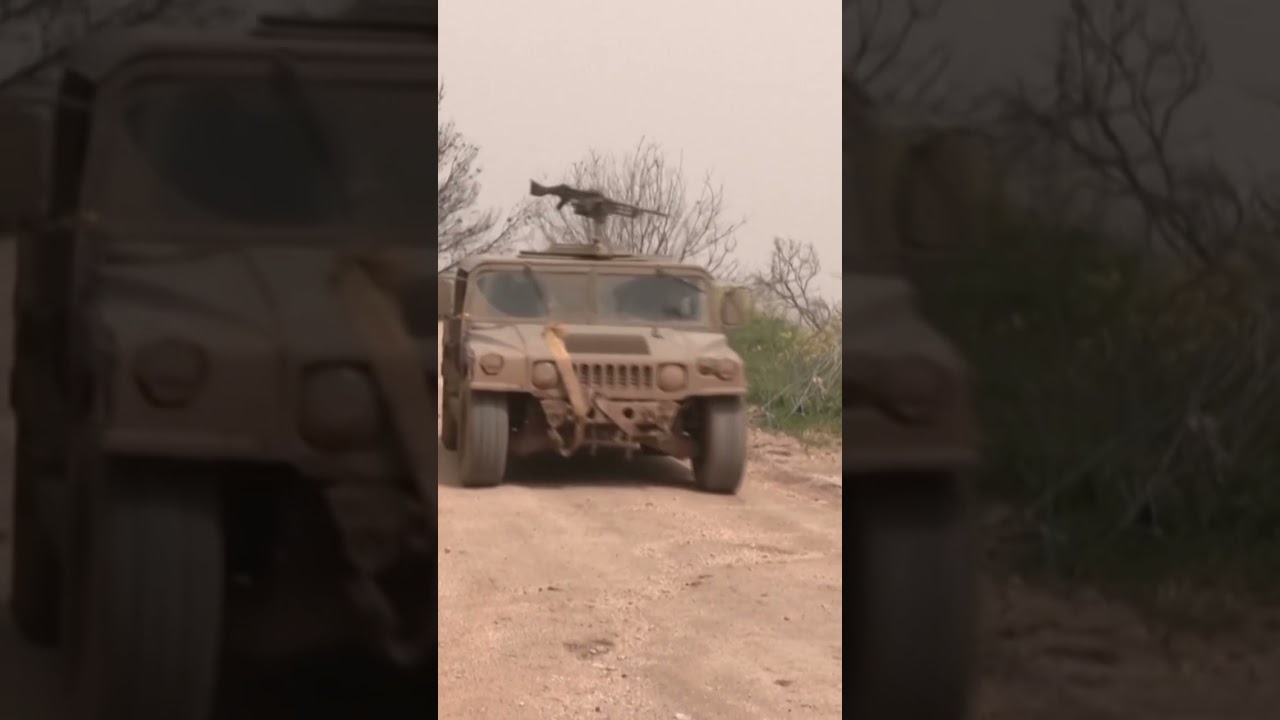 GHOST PATROLS: Israeli Army Patrols Lebanon Border During Massive Sandstorm | DWS News | AH1C