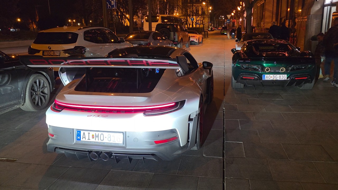 CAR SPOTTING IN BUDAPEST CARS BRUTAL ACCELERATION