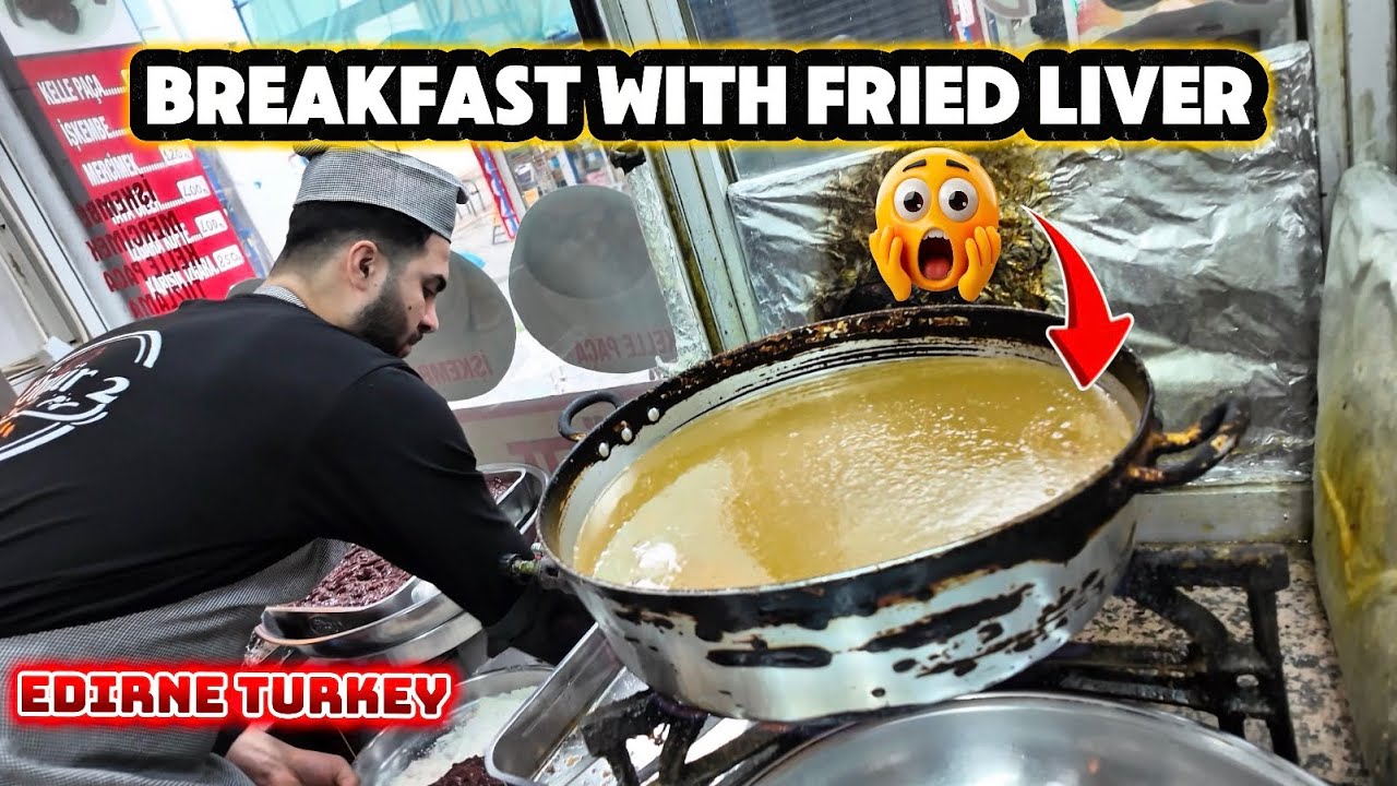 Why Everyone Eats Liver for Breakfast in Edirne?! 🇹🇷😳