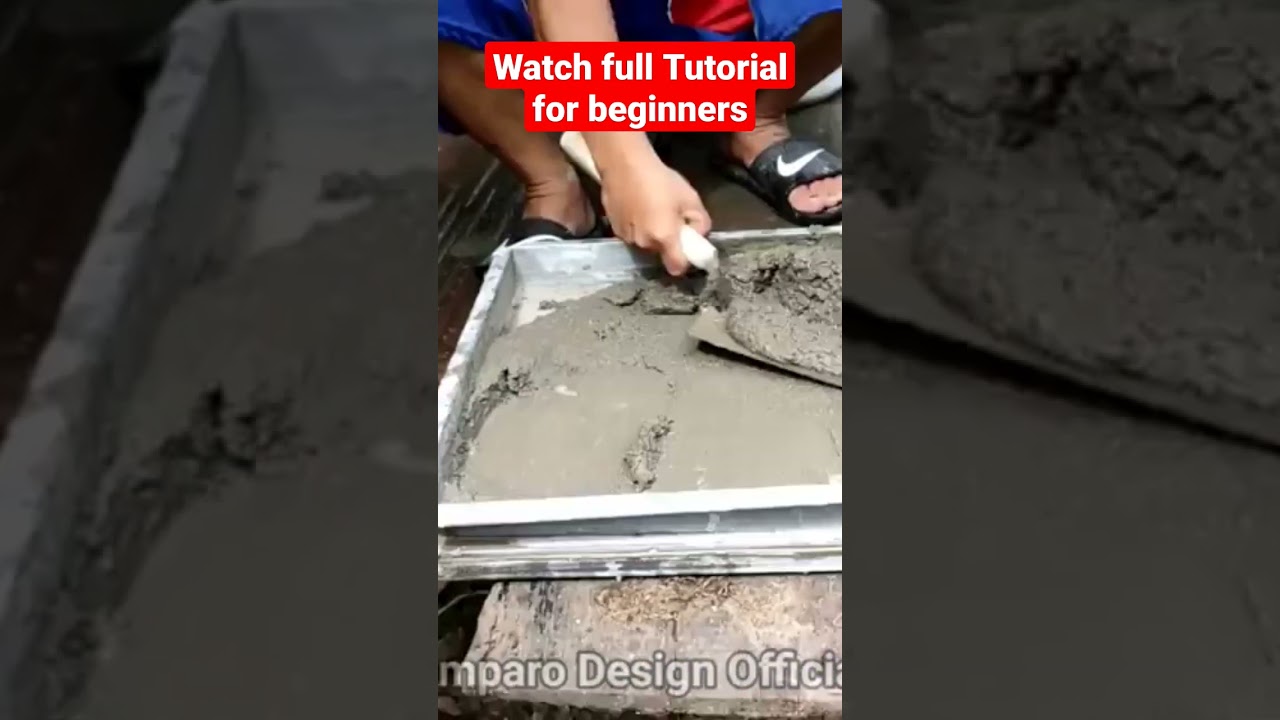 Learn Top Cement Plastering Techniques: Step-by-Step Tutorial | DIY Guide #construction #diy