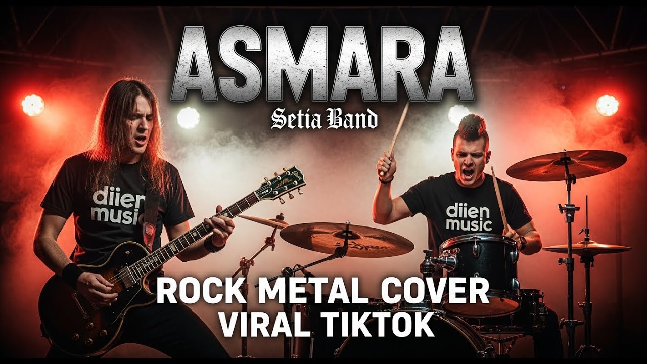 ASMARA - Setia Band | Rock Metal Cover Viral TikTok Paling Gahar & Bikin Merinding! by diien music