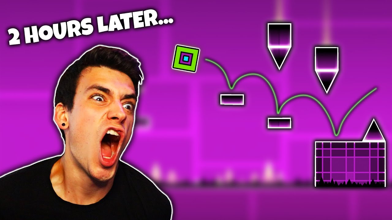 THE HARDEST THING I'VE EVER DONE. (Geometry Dash)