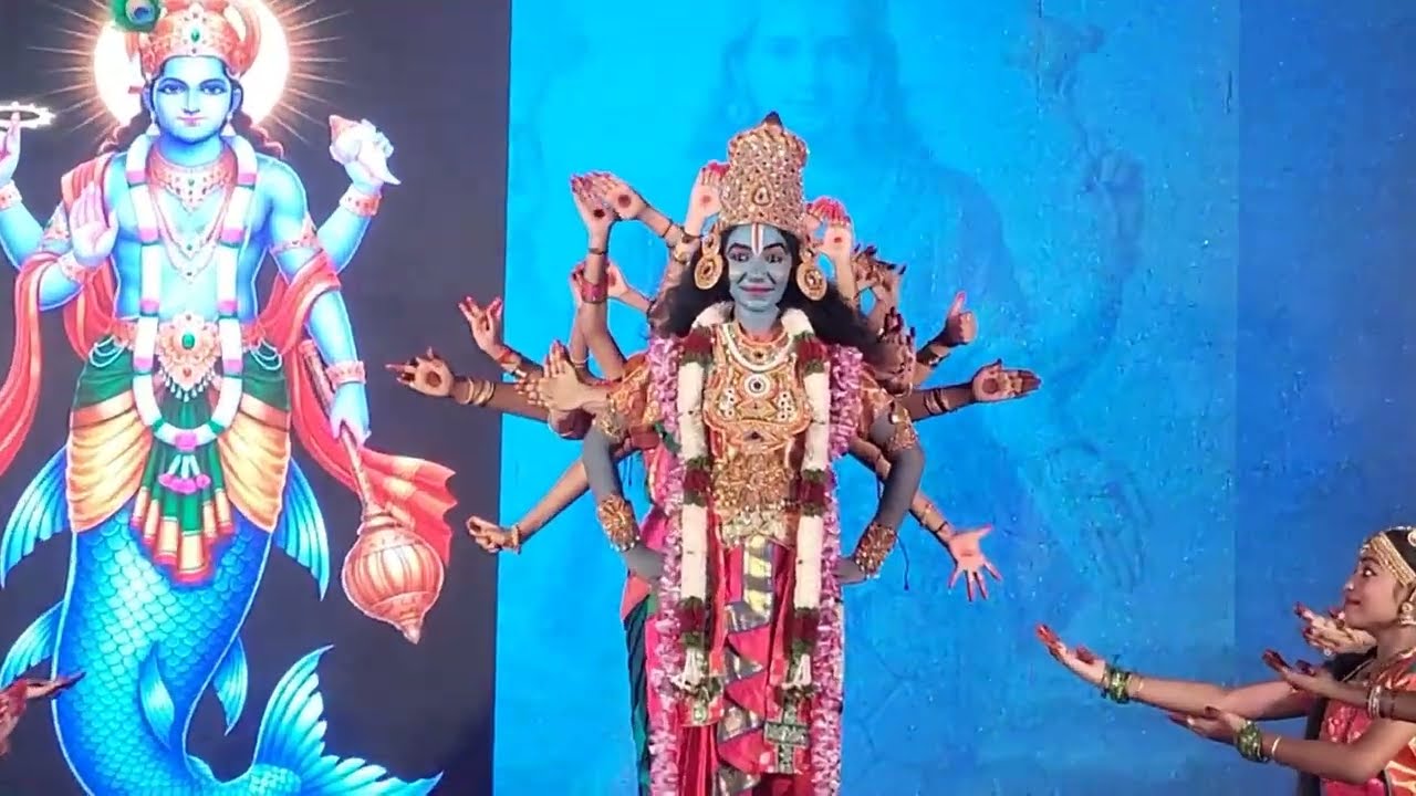 Dasavatharam || Everwin vidyasram, Kolathur || Margazhi Mahotsavam || Lakshmi Perumal Duet ♥️♥️♥️