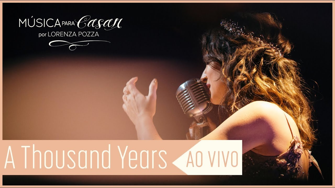 A thousand years (Christina Perri) | Música para Casar por Lorenza Pozza | AO VIVO