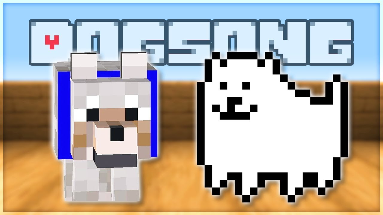 Undertale - Dogsong but with Minecraft Wolf Noises