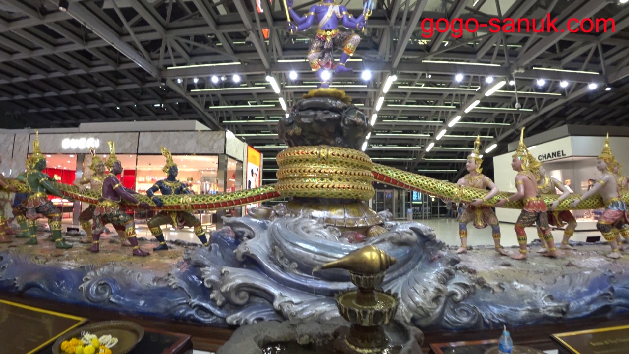 Suvarnabhumi International Airport(ท่าอากาศยานสุวรรณภูมิ)-2017 Bangkok 4K