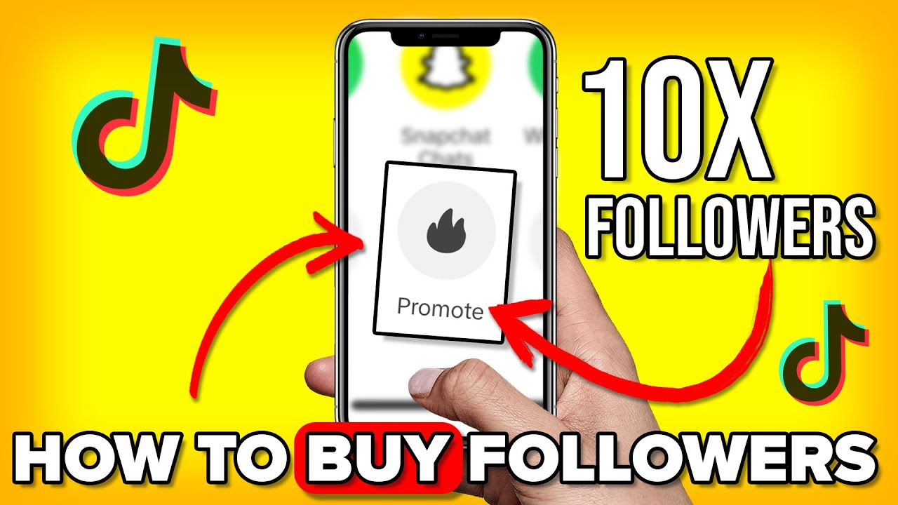 How To Use TikTok&rsquo;s Promote Feature To Buy REAL Followers (WATCH BEFORE DOING)