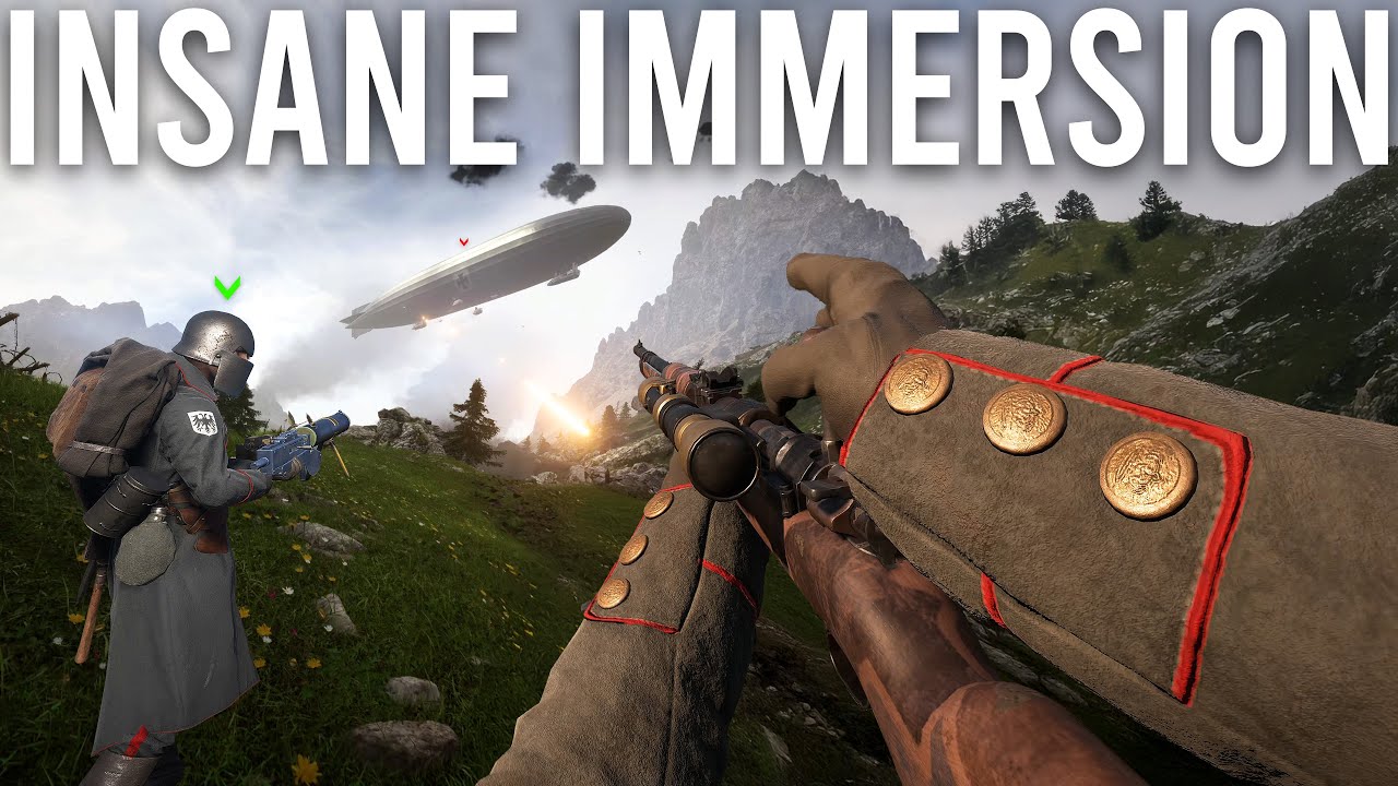 Battlefield 1 is the most immersive game ever...