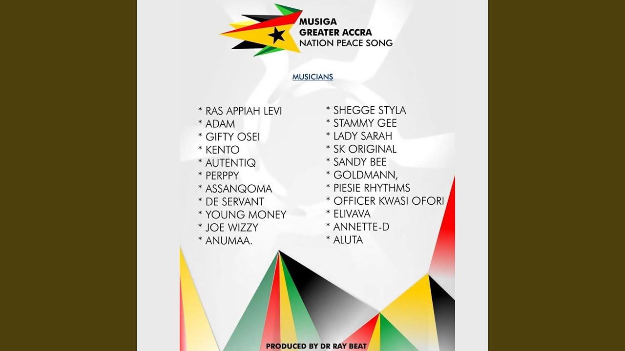 Nation Peace Song (feat. Ras Appiah Levi, Adam, Gifty Osei, Kento, Autentiq, Perppy, Assanqoma,...