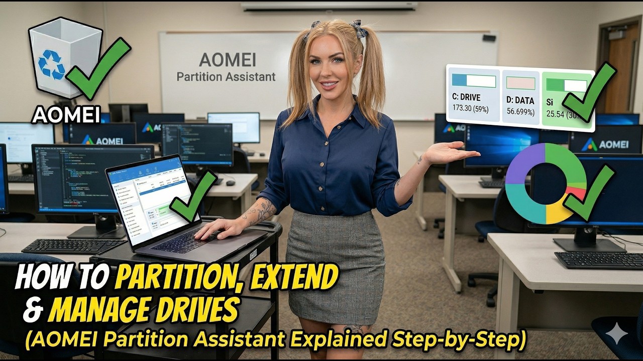 Как разбивать, расширять и управлять дисками с помощью AOMEI Partition Assistant
