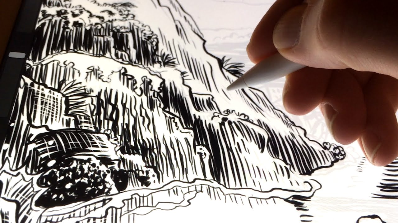 Apple Pencil strips inkten | Stefan Tekent