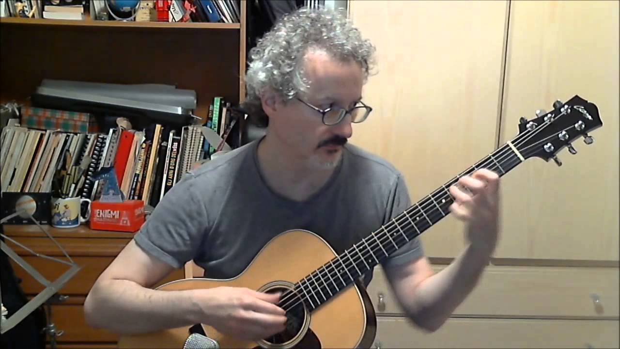 Björk - Scary - solo fingerstyle guitar