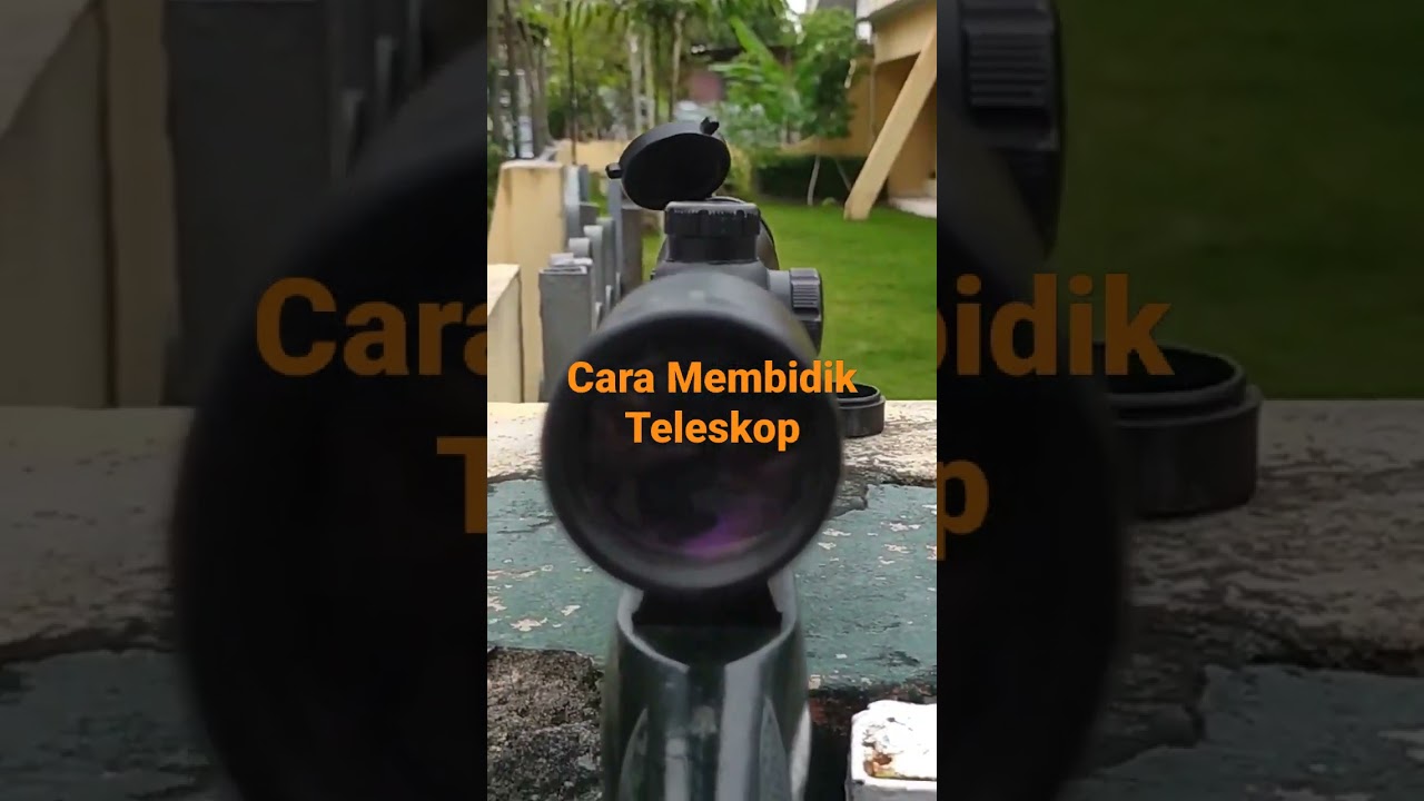 Cara Membidik Teleskop Senapan Angin