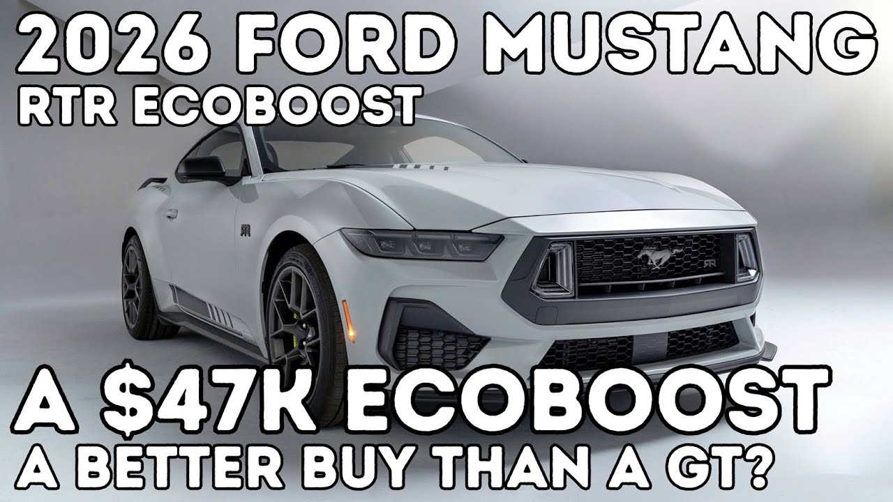 The 2026 Ford Mustang RTR EcoBoost Costs $47,000. Is It a Smart Buy?