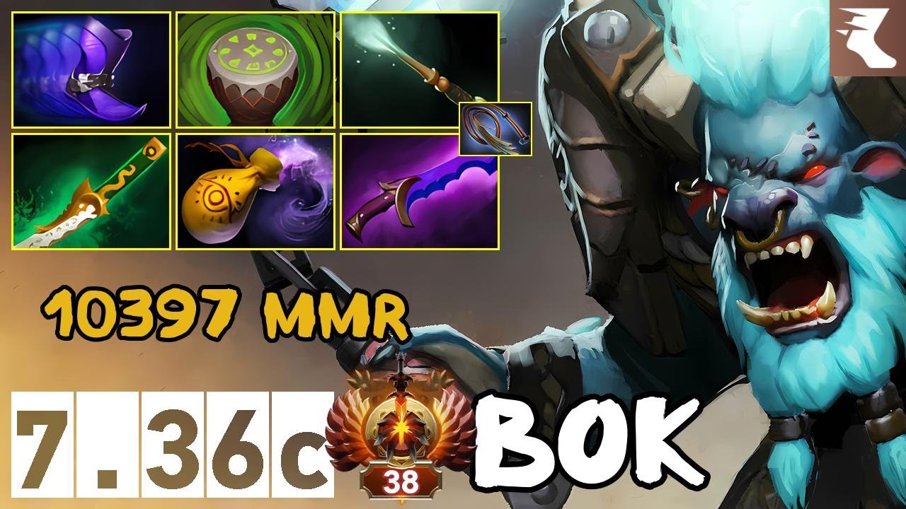 bok | Spirit Breaker [Bull Rush] Pos 4 | 7.36c | Immortal Dota 2 Pro Plays