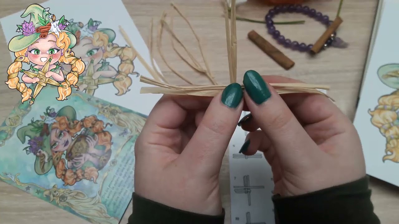 Croix de Brigid - Box point de croix f&eacute;vrier 2023 - Chibi &agrave; Croquer / Chibi Hour