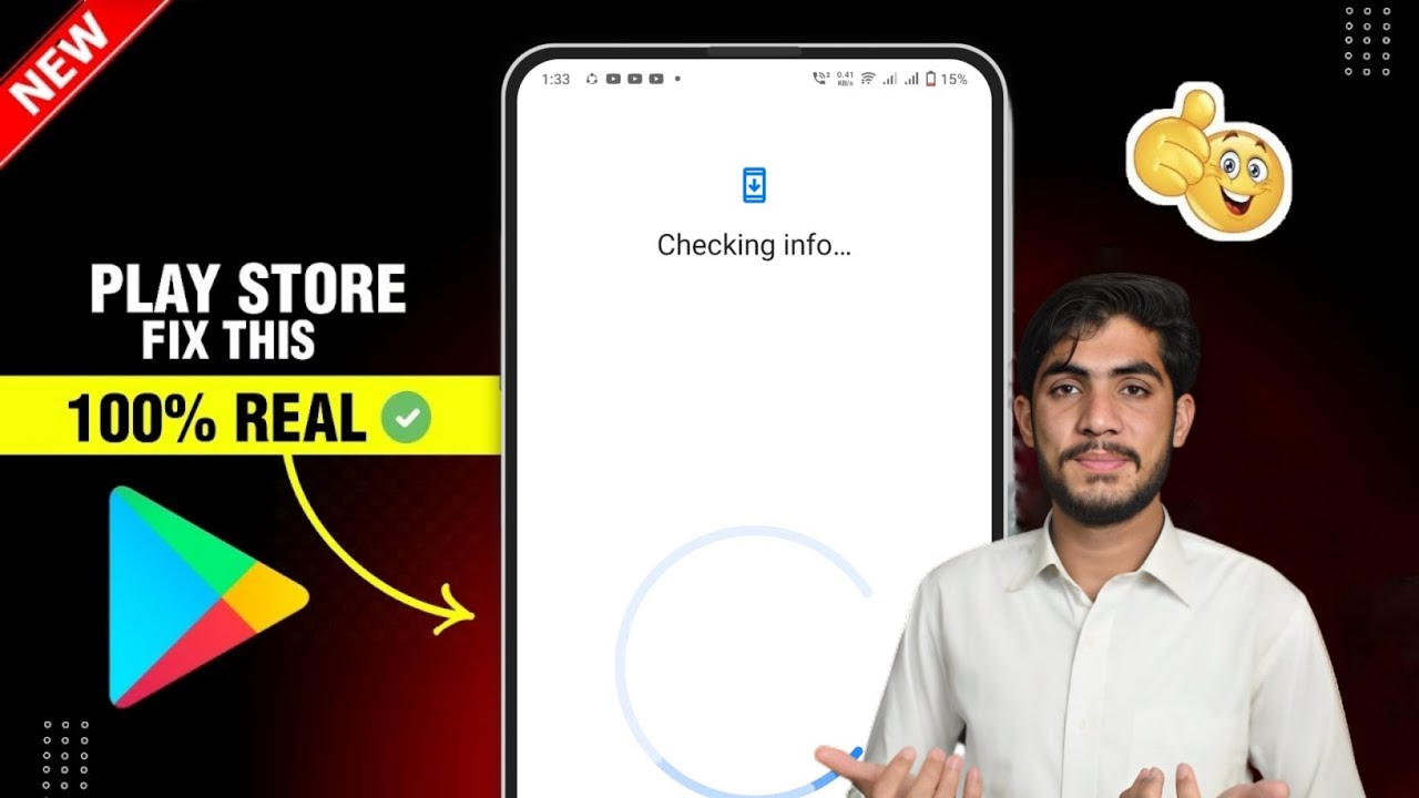 How To Solve Checking Info Problem Play Store | Playstore Me Checking Info Problem Solve Kaise Kare