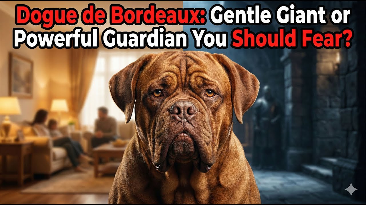 🐾Dogue de Bordeaux: Gentle Giant or Powerful Guardian You Should Fear?