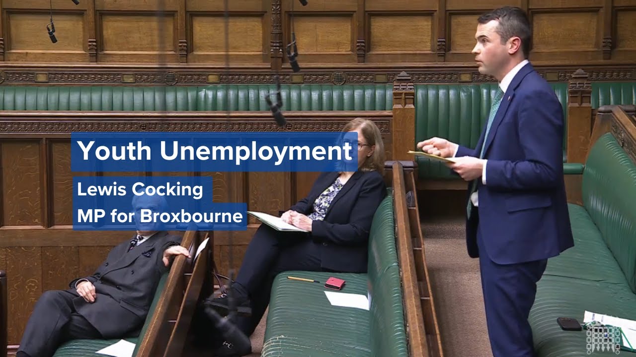 Why are so many young people out of work? | Lewis Cocking MP