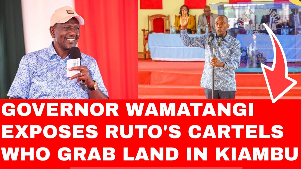 KIAMBU GOVERNOR KIMANI WAMATANGI,REVEALS WHY RUTO DESTROYED HIS PROPERTIES WORTH KSH200 MILLION