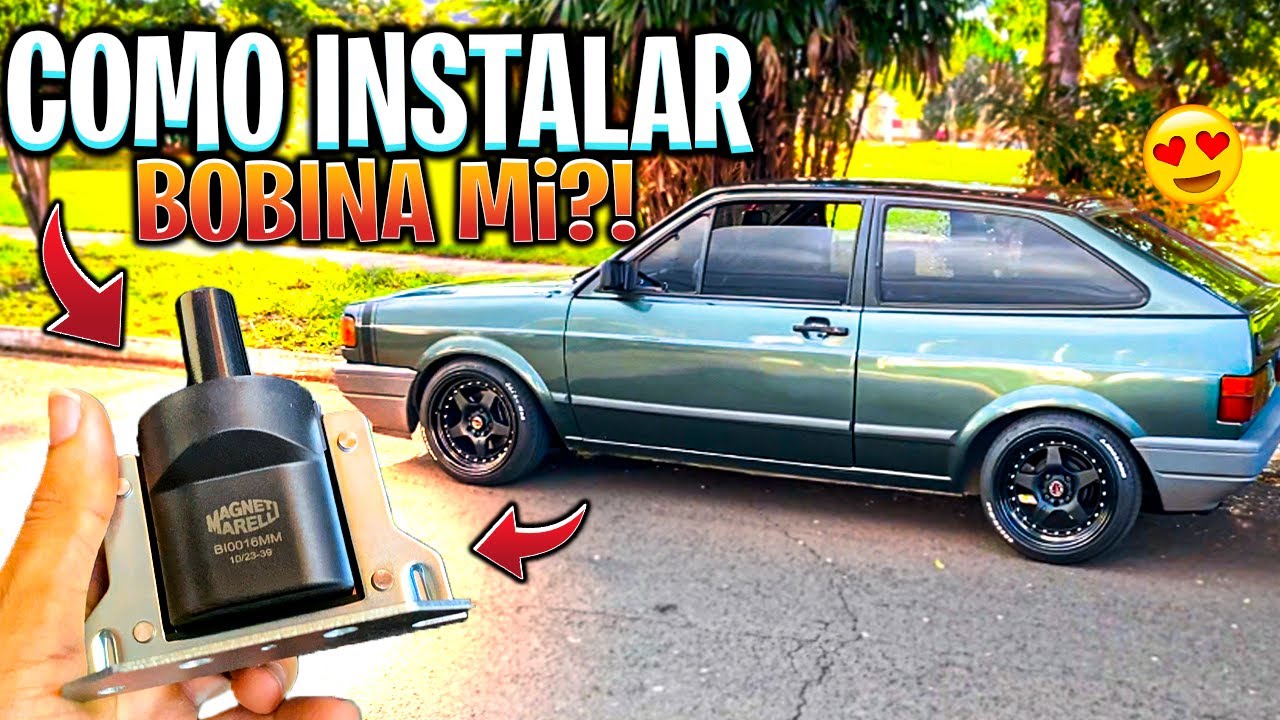 COMO INSTALAR BOBINA MI NO GOL QUADRADO ?!