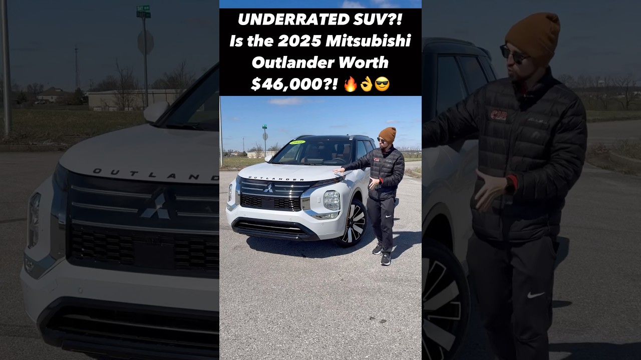 Five Reasons the New 2025 Mitsubishi Outlander is an *UNDERRATED* Crossover to Buy!