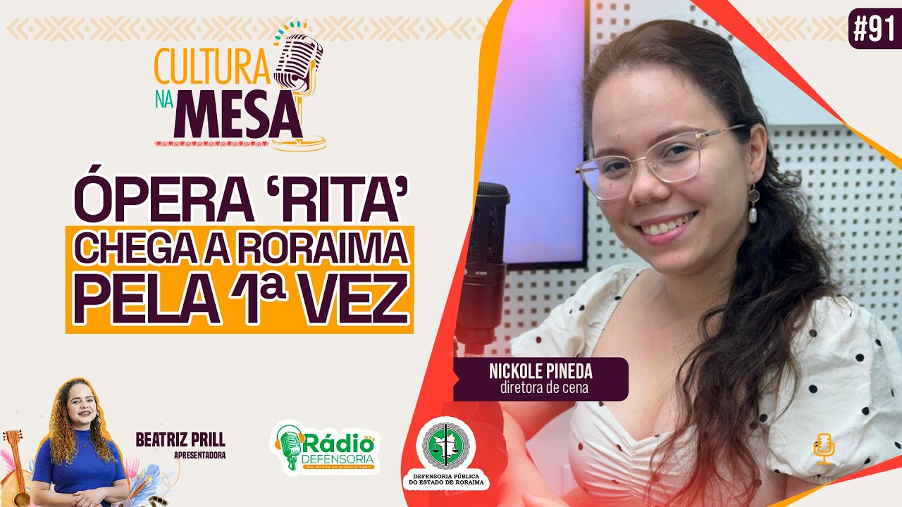 Companhia de Ópera de Roraima estreia ‘Rita’ no Teatro Municipal de Boa Vista | Cultura na Mesa #91