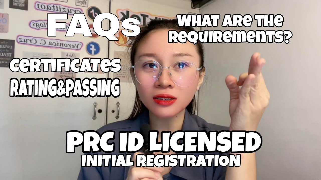 HOW TO GET YOUR LICENSE ID | CERTIFICATE OF PASSING & RATING | PRC REQUIREMENTS