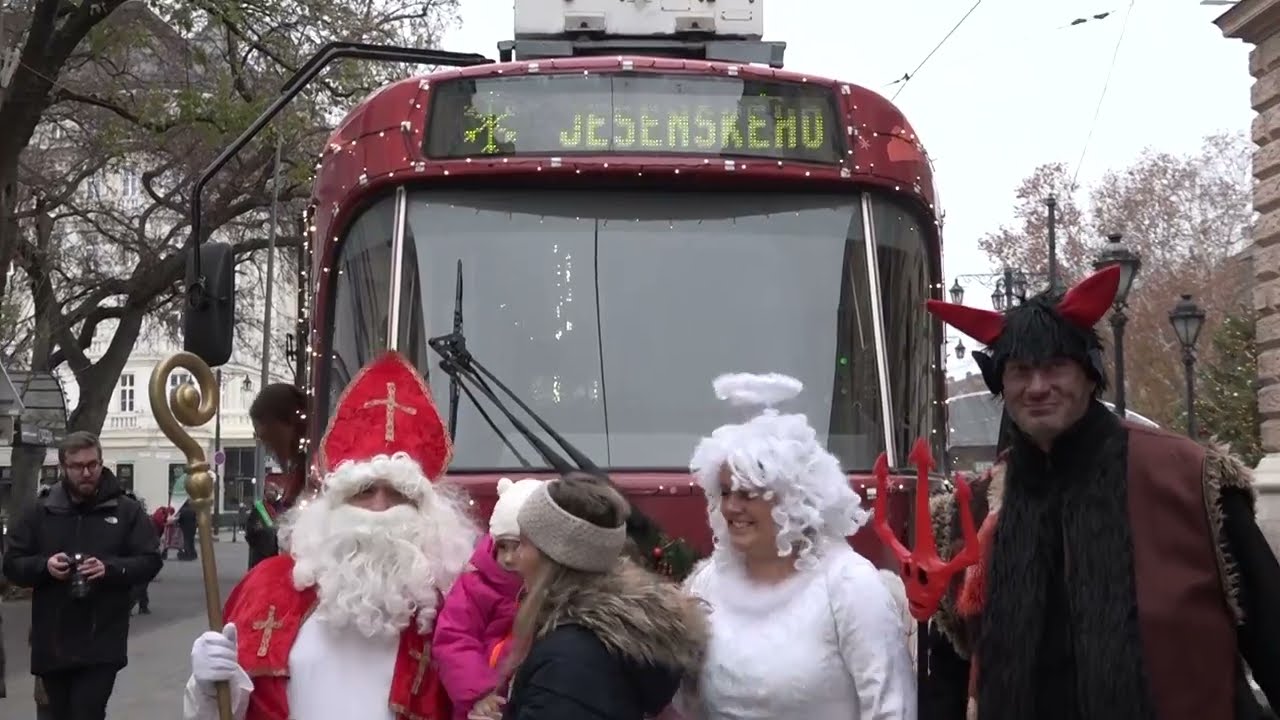6.12.2024 | V centre mesta už premáva Vianočná električka