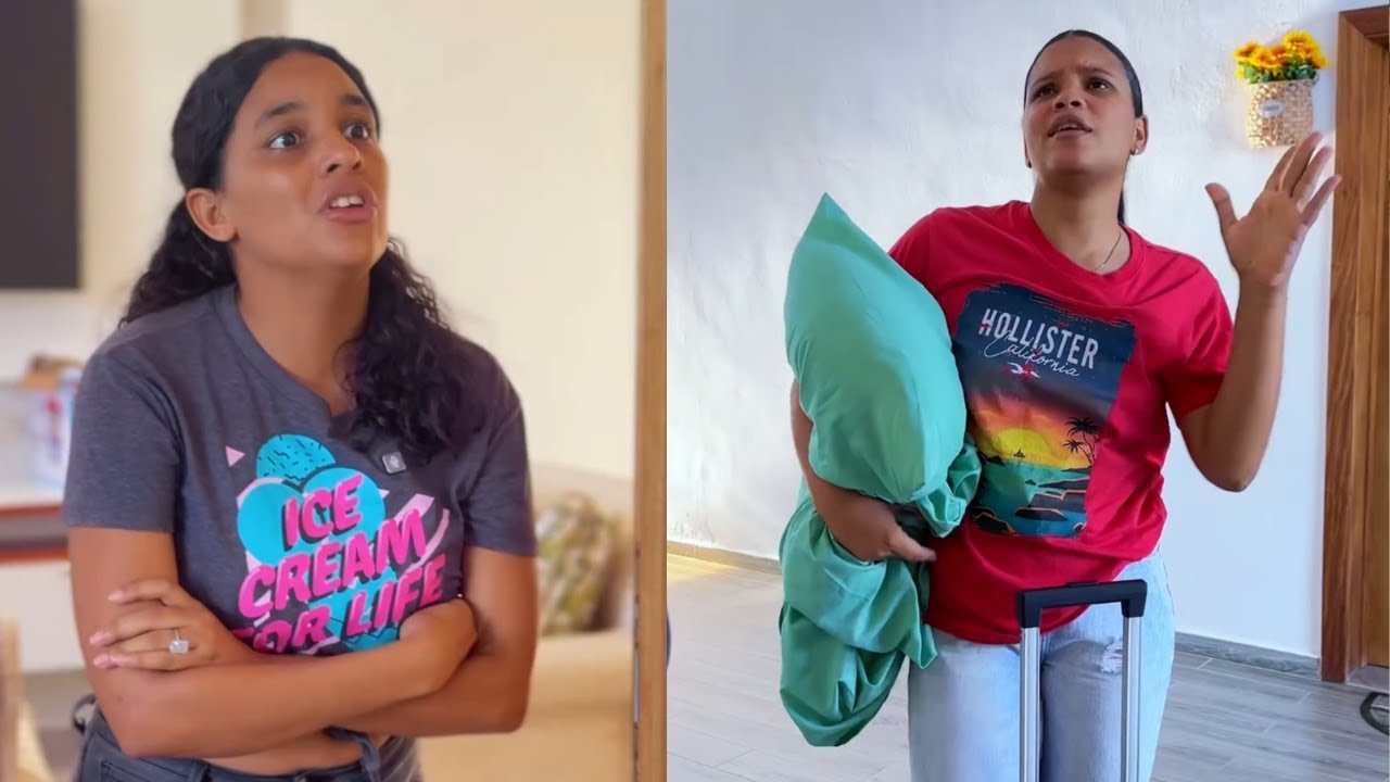 Quiere dormir en la casa de la vecina sin permiso