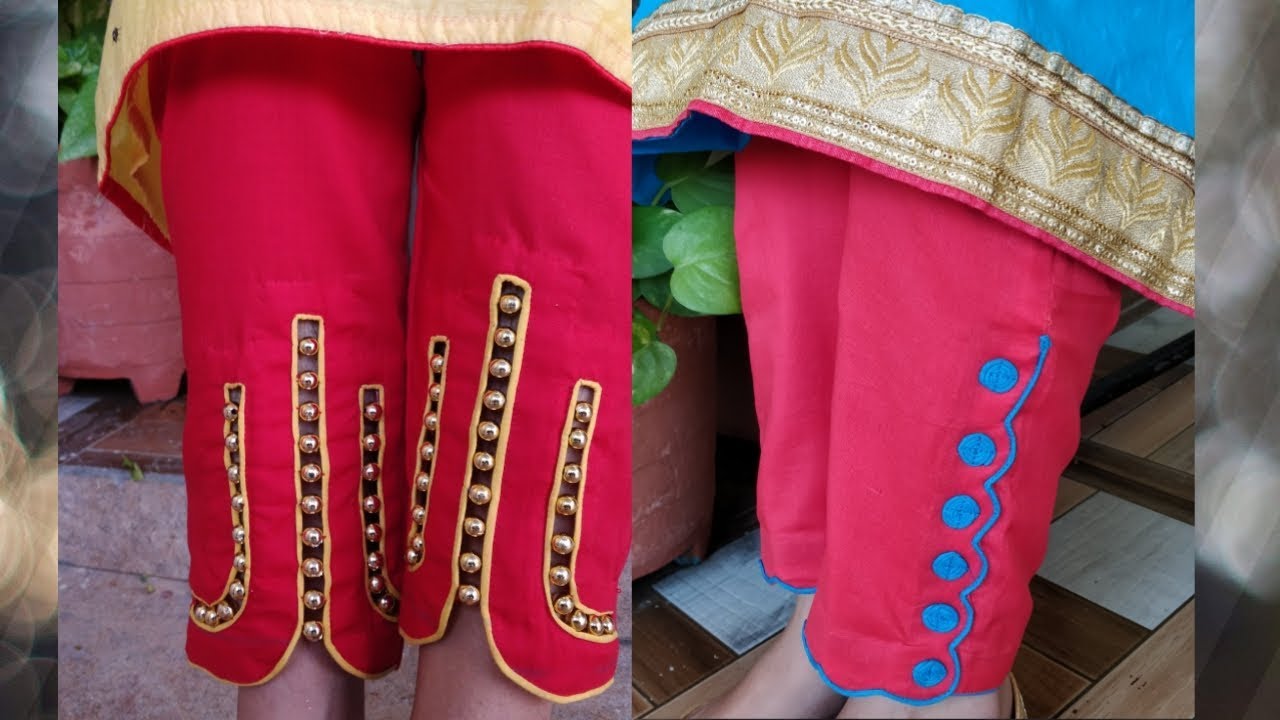 Latest 2 pant designs making/easy and stylish