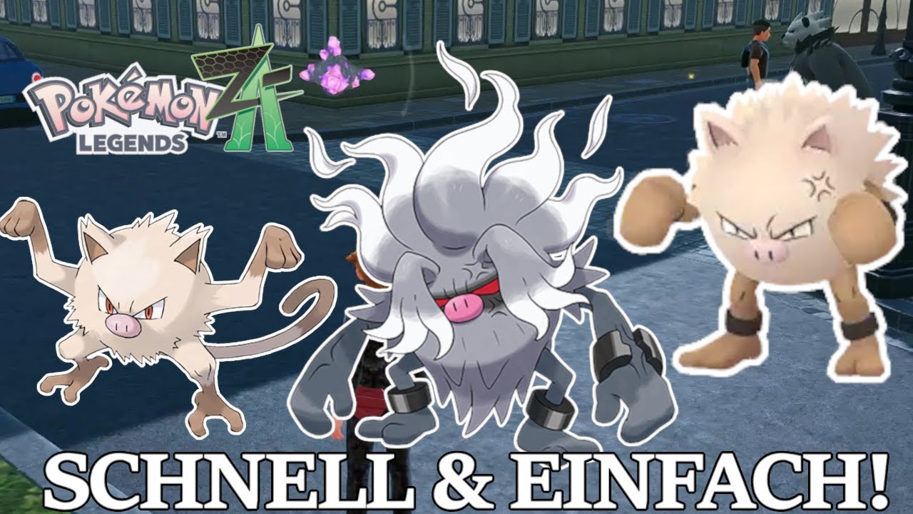 Menki, Rasaff & Epitaff SCHNELL & EINFACH bekommen! | Pokemon Legenden Z-A