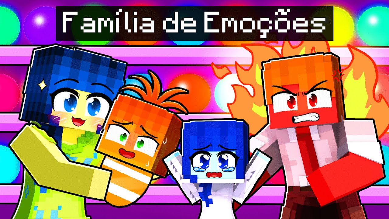 MIIKA tem uma FAMÍLIA de EMOÇÕES no Minecraft ◂Miika▸