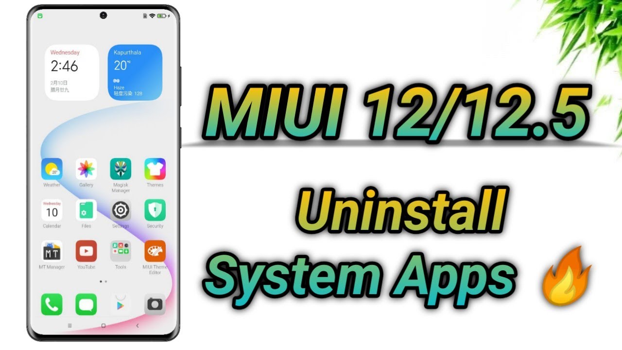 MIUI 12/12.5 - Easy Debloat your Xiaomi Device 🔥🔥 | Uninstall System Apps [No PC] [Root & Magisk]
