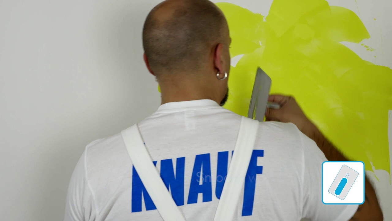 Wall and ceiling decorating techniques with Knauf Finitura