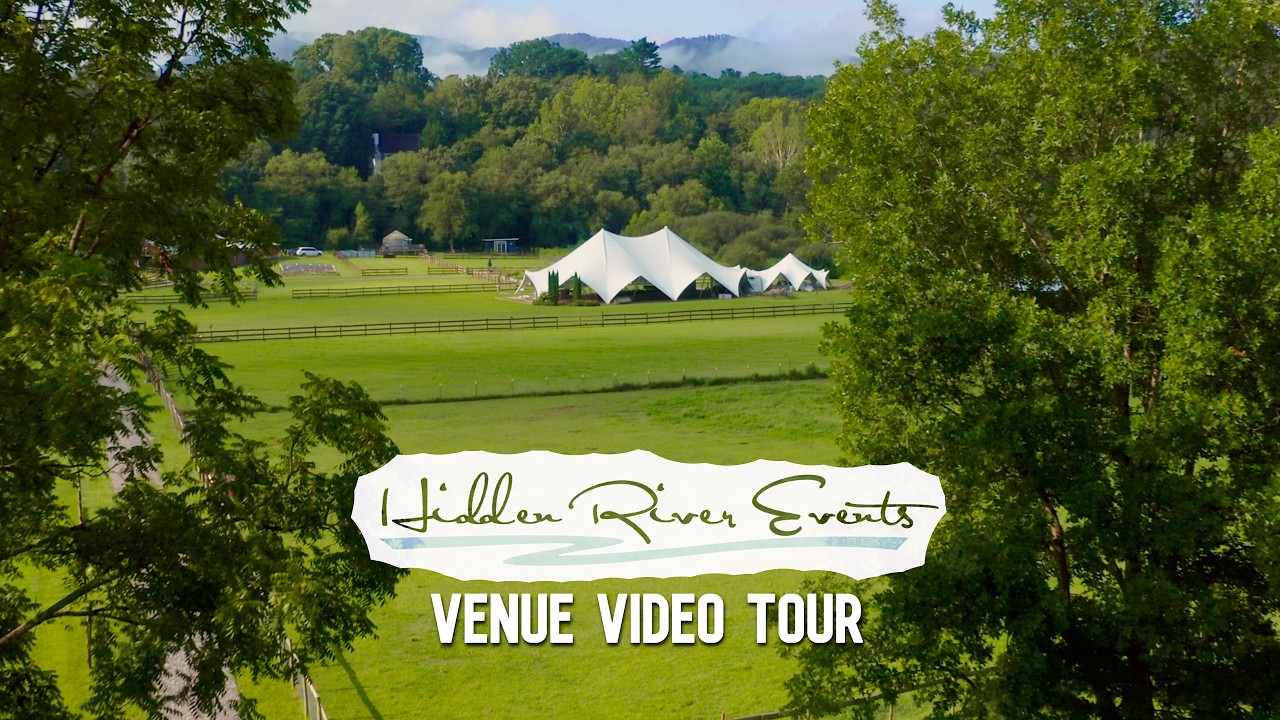 Hidden River Events🌻Venue Video Tour(we WELCOME you) Asheville, North Carolina