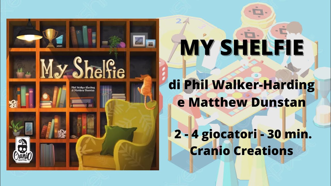 My Shelfie (gioco da tavolo) - Tutorial italiano