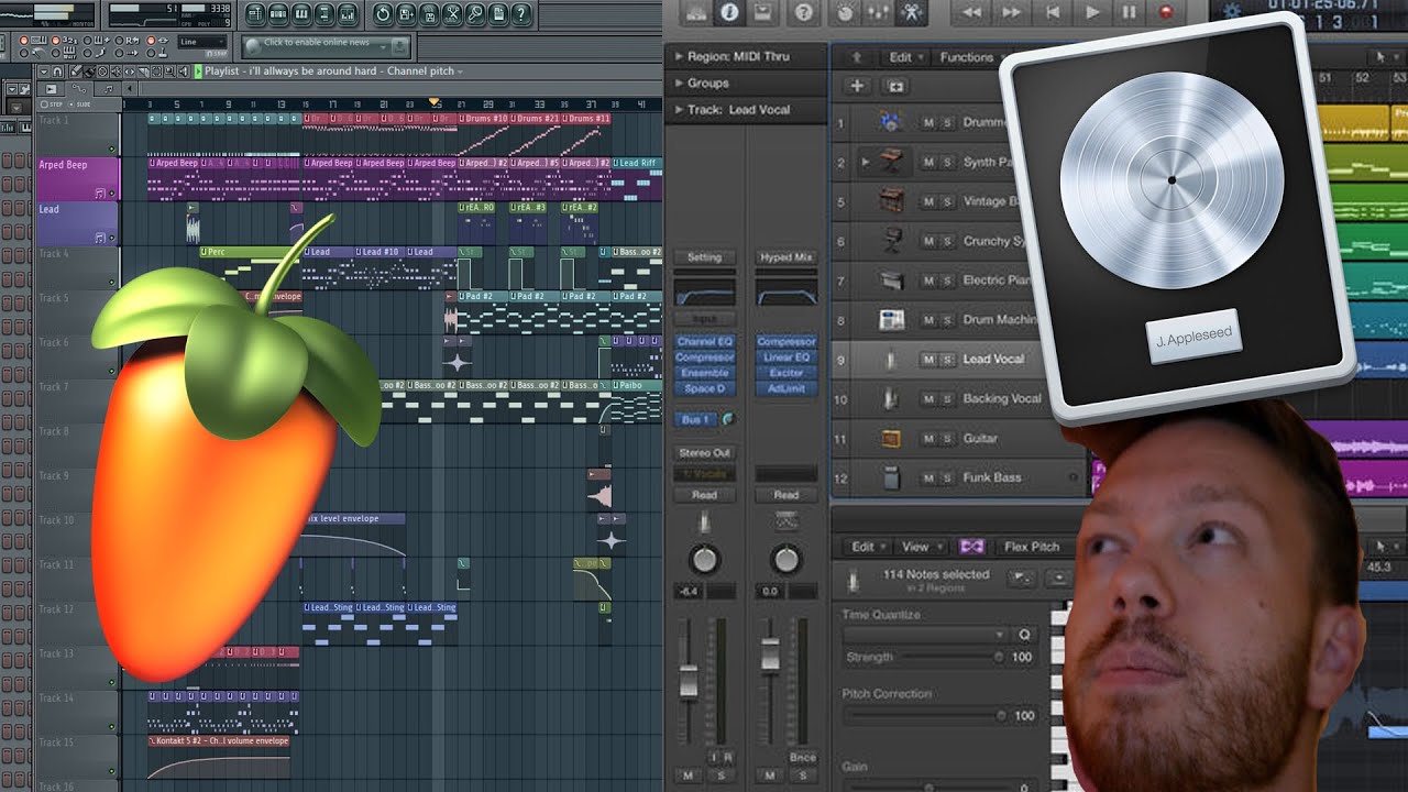 LOGIC Vs. FL STUDIO: Stock VST Instruments??