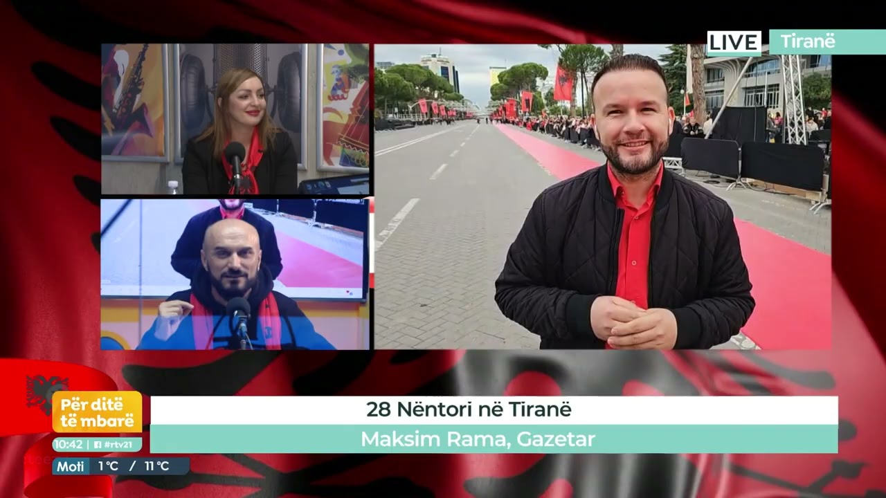 28 N&euml;ntori n&euml; Tiran&euml; - Maksim Rama, Gazetar  28.11.2024